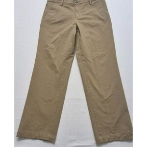 Dockers men's smart 360 flex tan chino flat front straight leg pants sz. 36x32